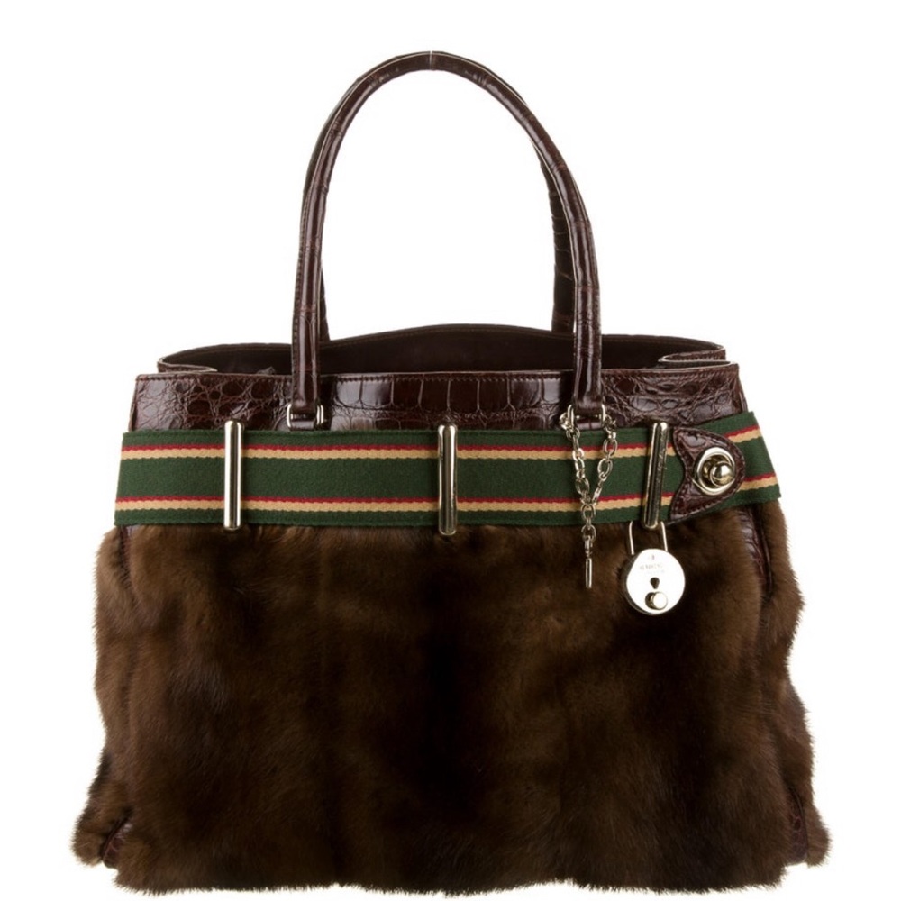 Gucci mink purse